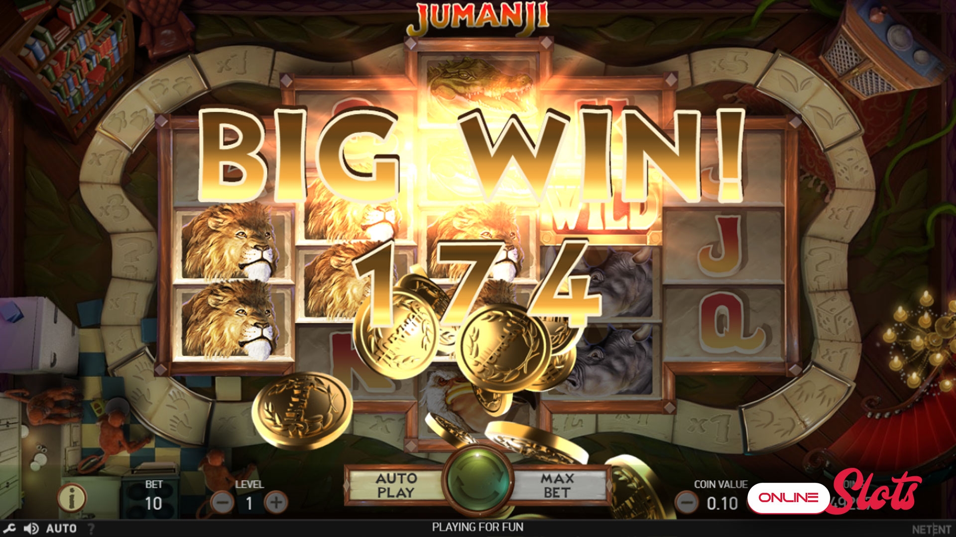 Jumanji Online Slot Gambling