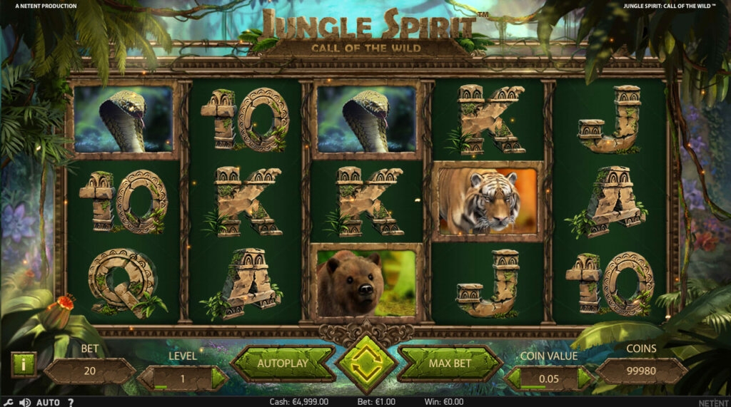 Slot Jungle Spirit Call Of The Wild Gambling