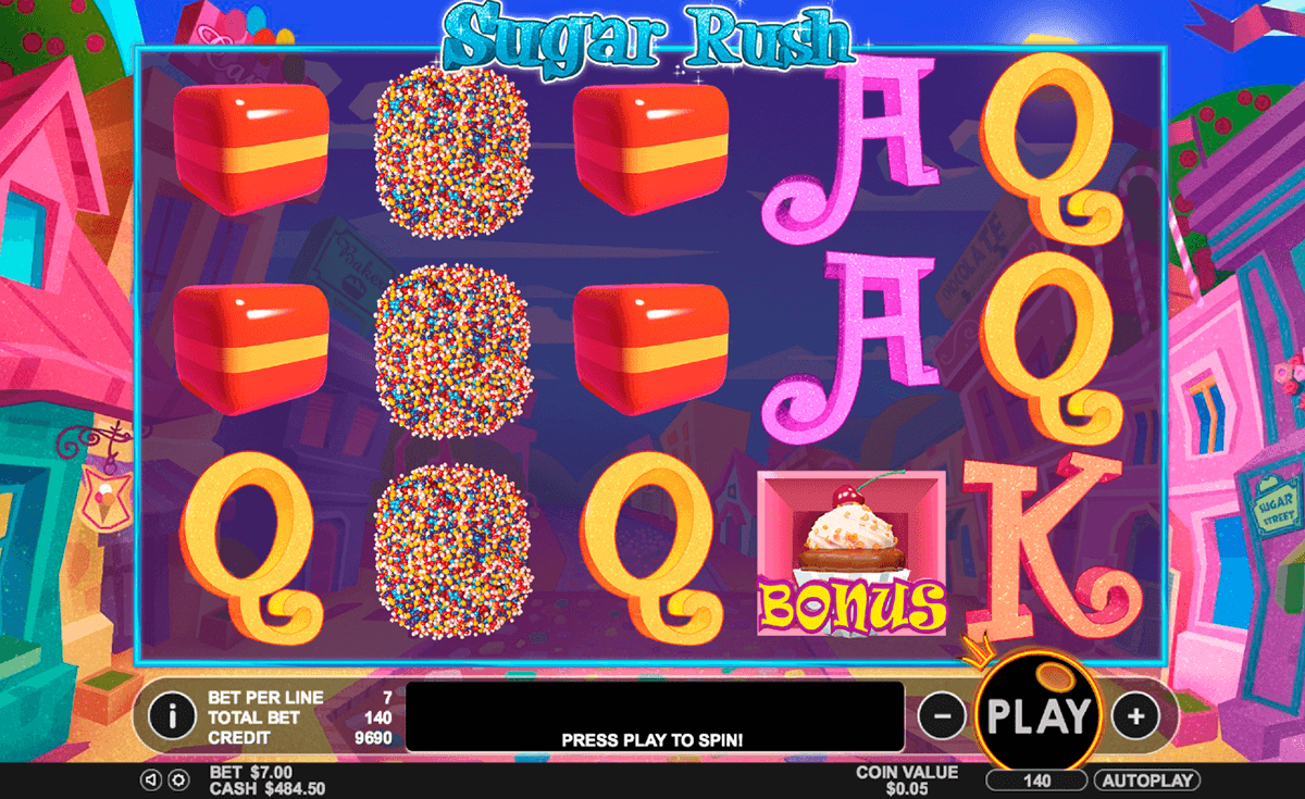 Sugar Rush Slot Gambling