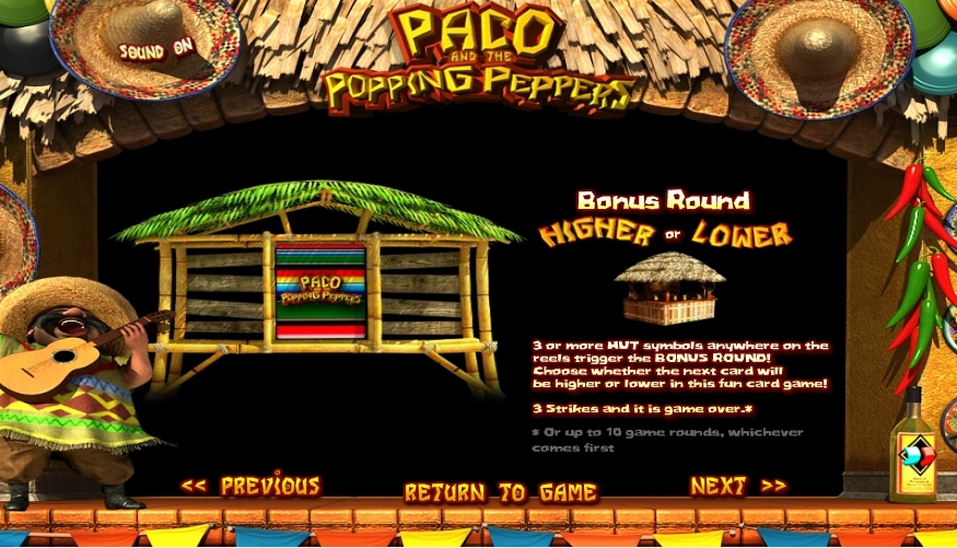 Paco And The Popping Peppers Slot Gambling