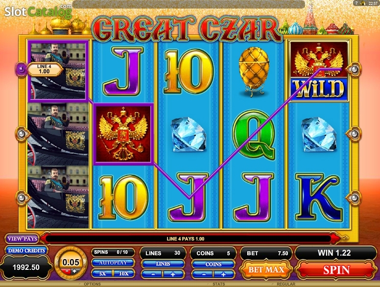 The Great Czar Slot Gaming