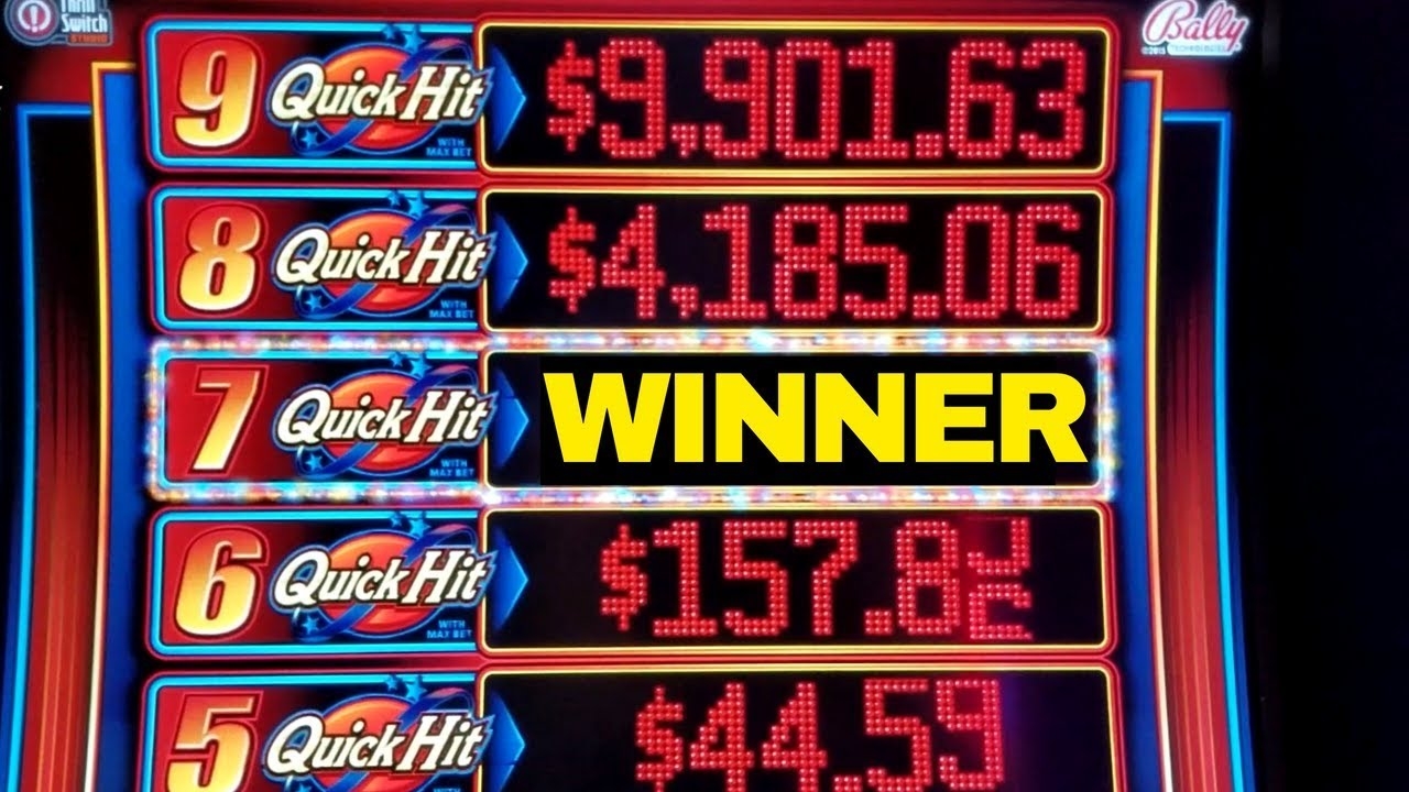 Quick Hits Slots Big Win Gambling