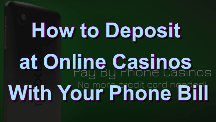 Deposit Using Phone Credit Gambling