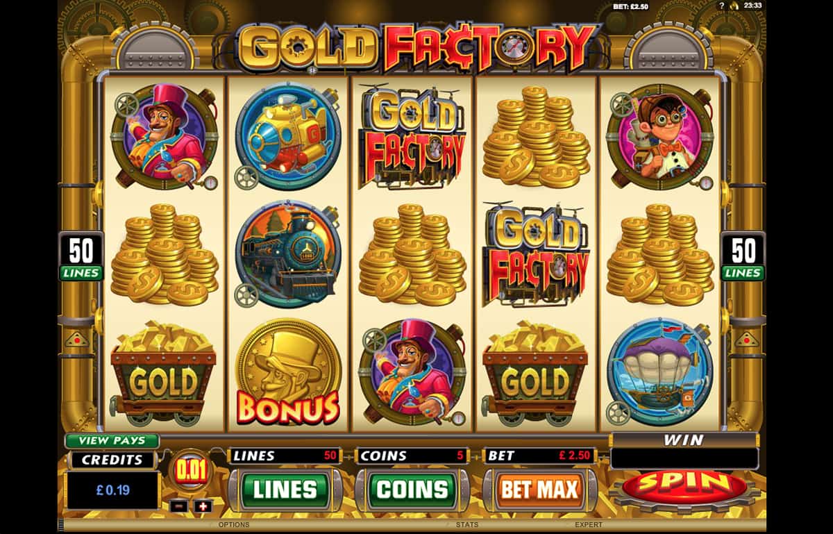 Gold Factory Slot Game Polish